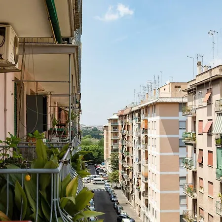 דירה Hortis Apartment, 5 Persone, 2 Camere, Balcone, Metro C Per Il Colosseo A 10 Minuti E Tram Per Termini A 2 Minuti *